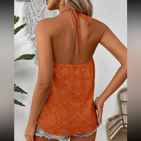 Boho lace halter top - Picture 5 of 16
